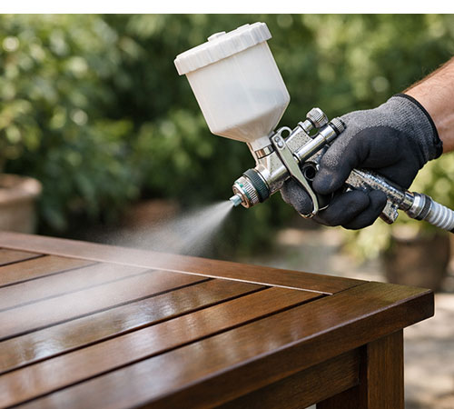 Verniciatura Articoli da Giardino e Strutture Esterne